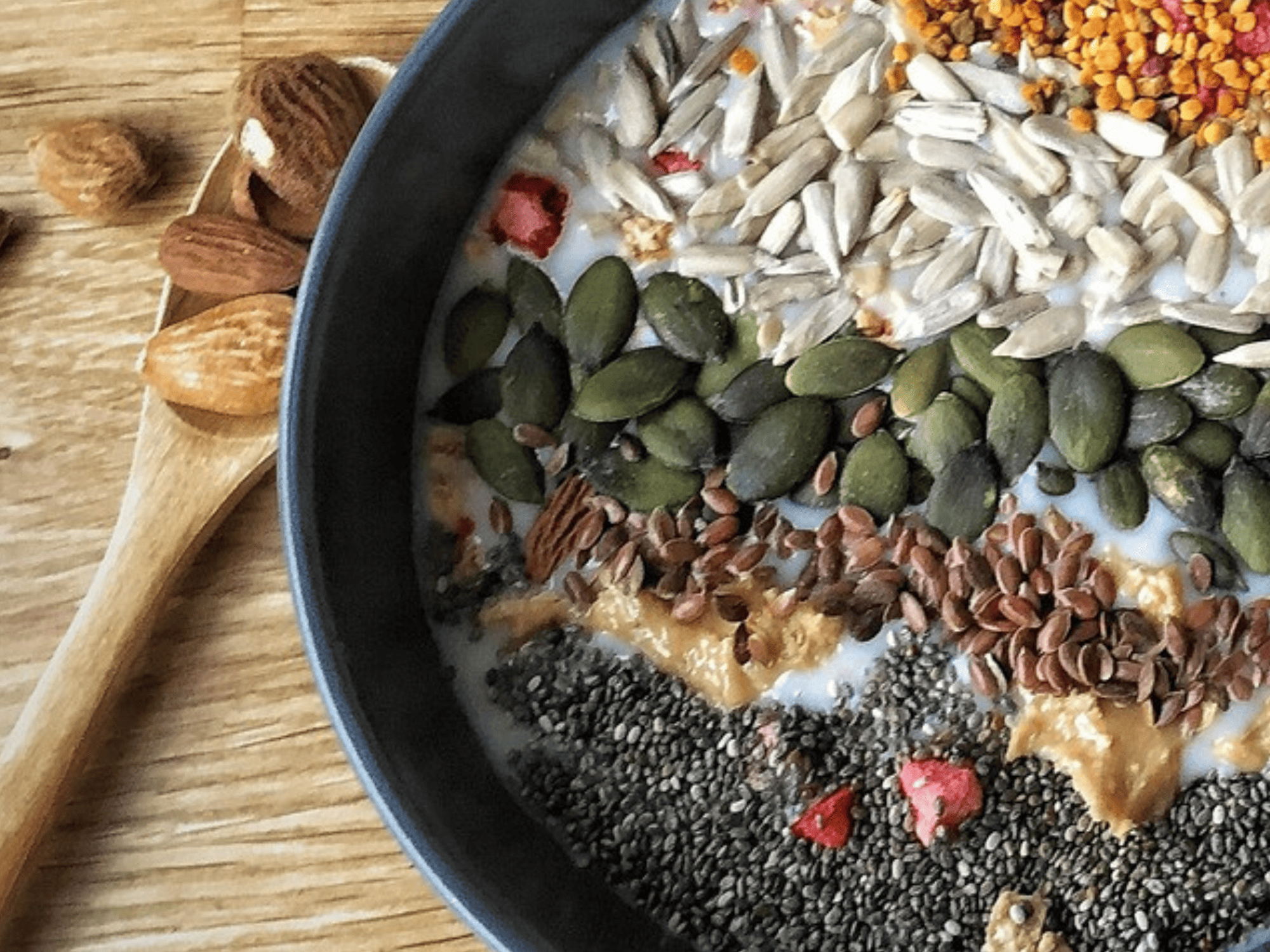 Teplá zimní kaše z krupice