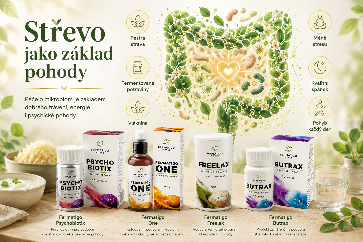 Střevo jako základ pohody: proč se dnes tolik mluví o mikrobiomu