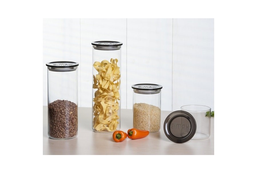 Set kulatých dóz Glasslock (3 ks)