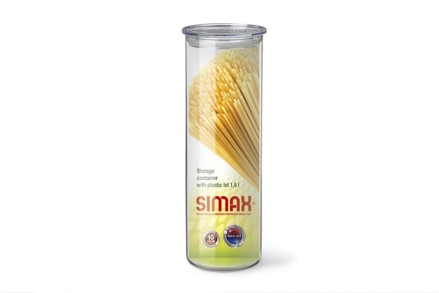 Kulatá skleněná dóza na potraviny Glasslock 720 ml