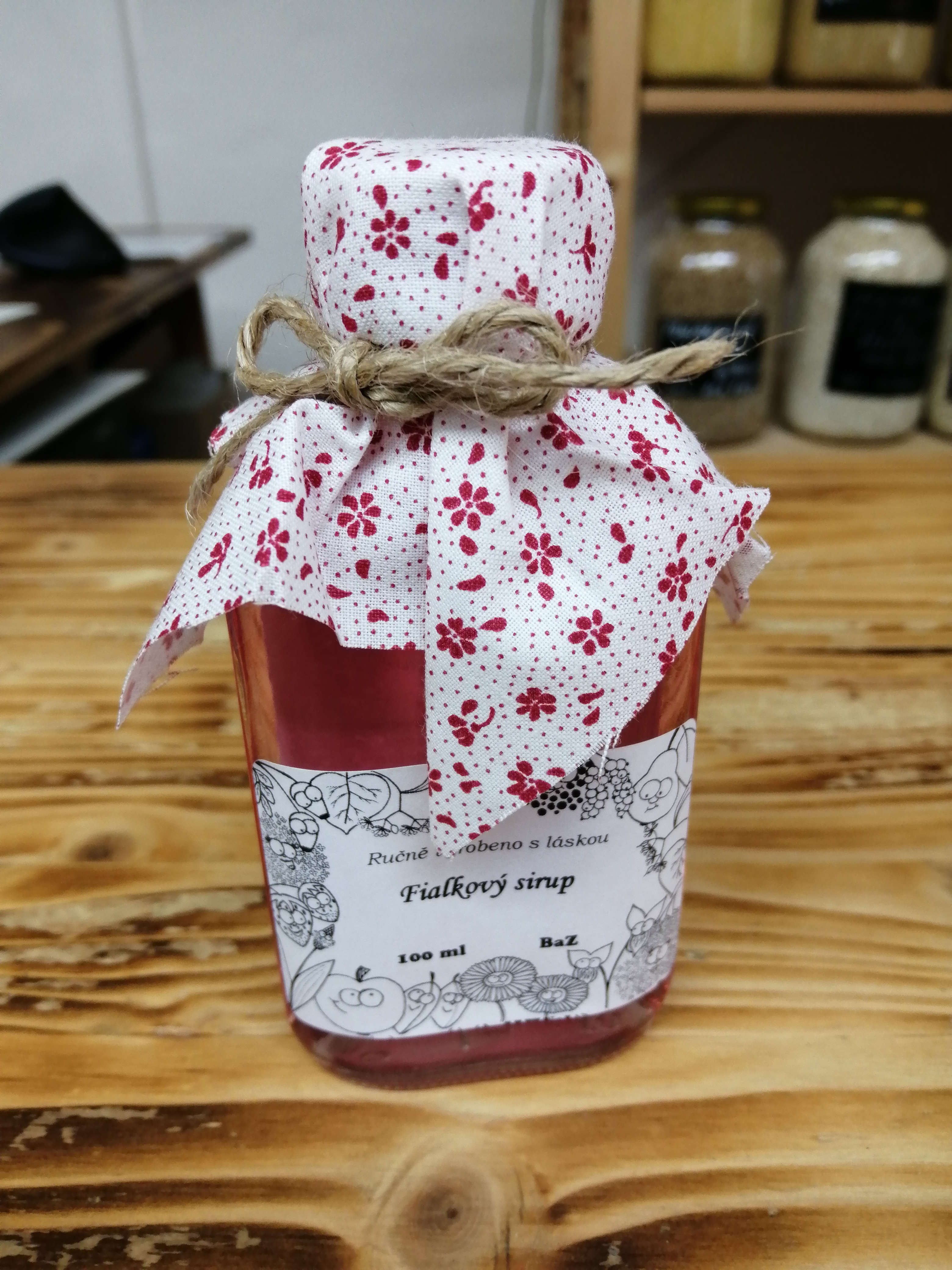 Fialkový Sirup, 0,33 l