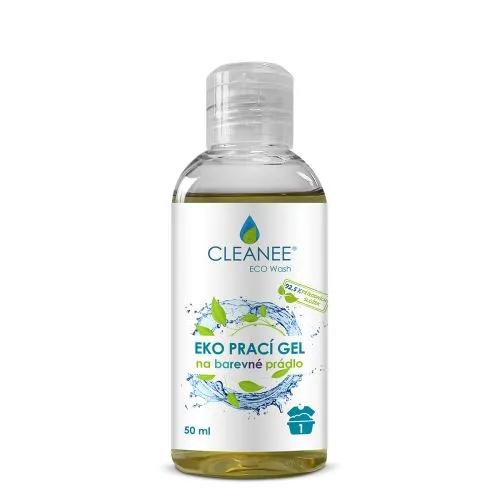 CLEANEE EKO Prací gel na barevné prádlo