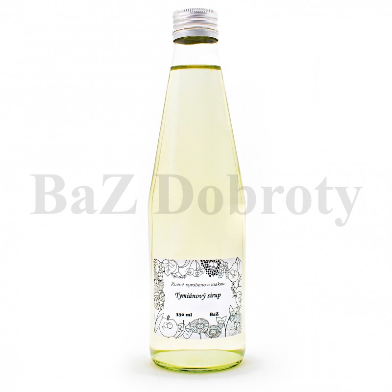 Sirup tymián 0,1 l