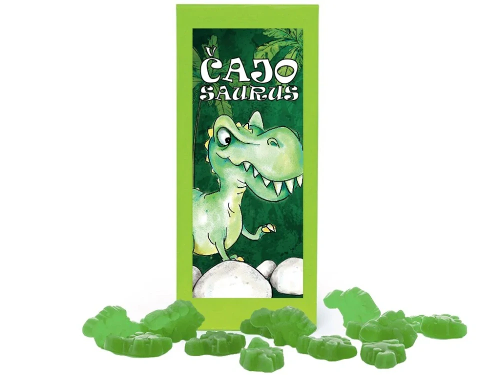 Čajosaurus - čajoví dinosauři s příchutí kiwi - Lipoo 50g
