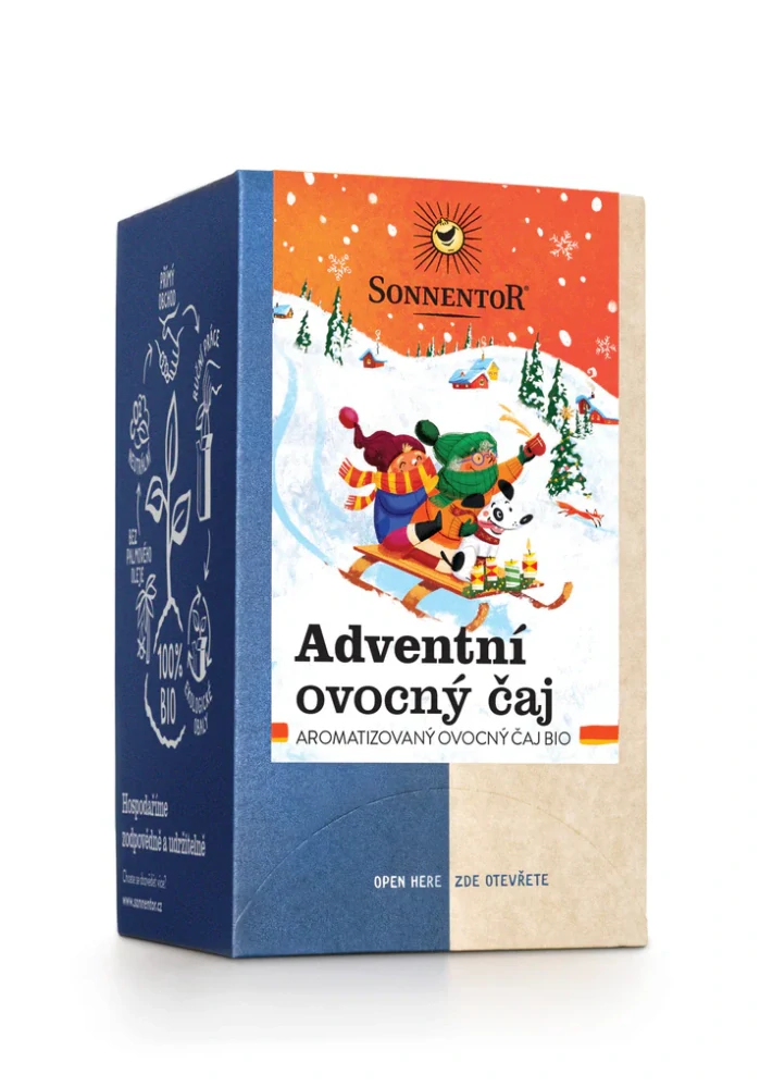 Adventní ovocný čaj 50,4 g porcovaný bio Sonnentor