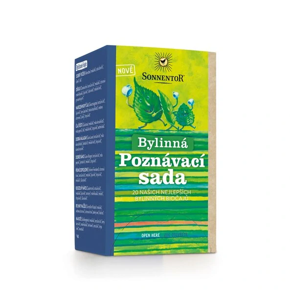 Bylinná poznávací sada Sonnentor 28,5 g porcovaný čaj