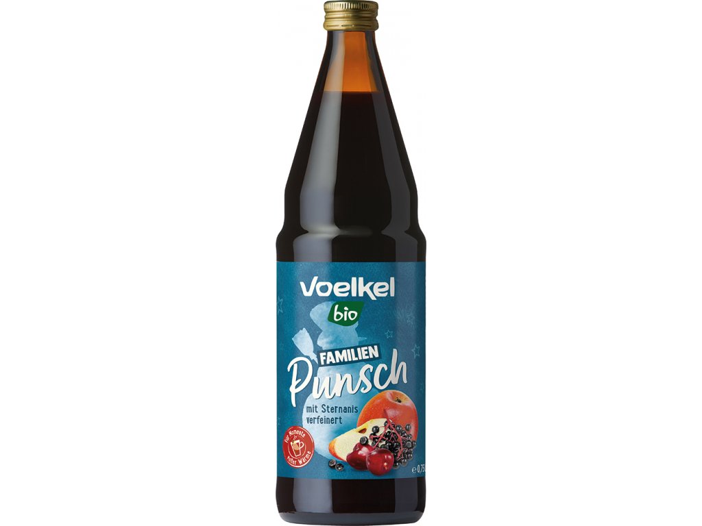Punč bez alkoholu 750 ml BIO Rodinný