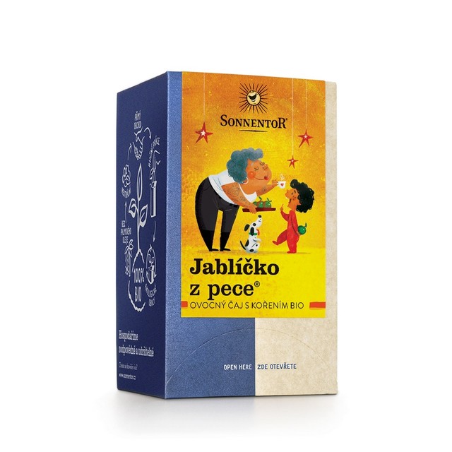 Čaj porcovaný BIO- Jablíčko z pece 45 g