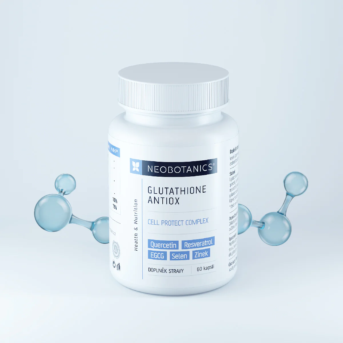 GLUTATHIONE ANTIOX, DOPLNĚK STRAVY, 60 KAPSLÍ