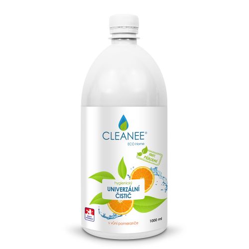 CLEANEE EKO hygienický čistič UNIVERZÁLNÍ s vůní POMERANČE 1 l
