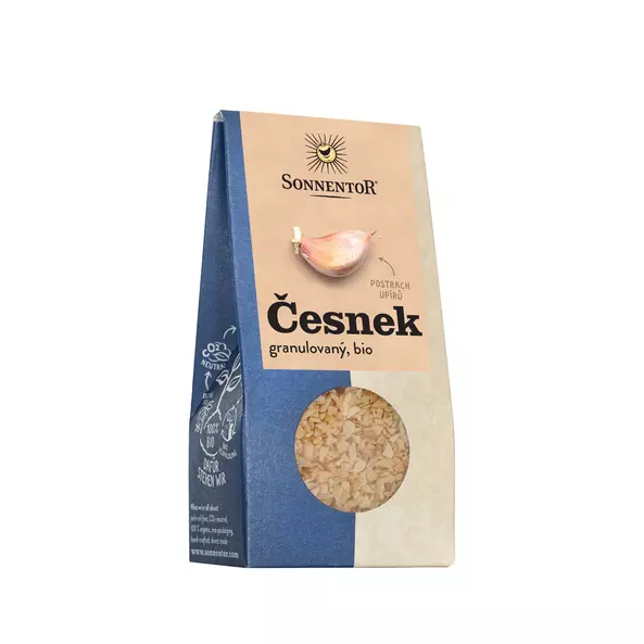 Česnek granulovaný bio, Allium sativum, 40 g