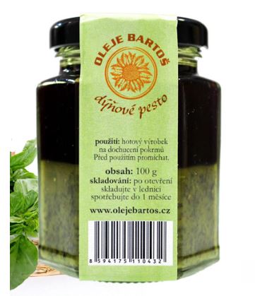 Dýňové pesto s bazalkou 100 g