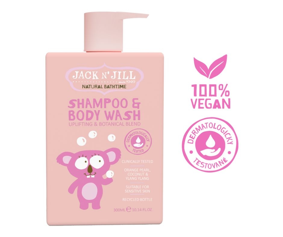 Šampon a sprchový gel Jack N´Jill, 300 ml