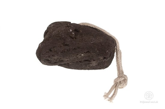 Pemza černá vulkanická s poutkem