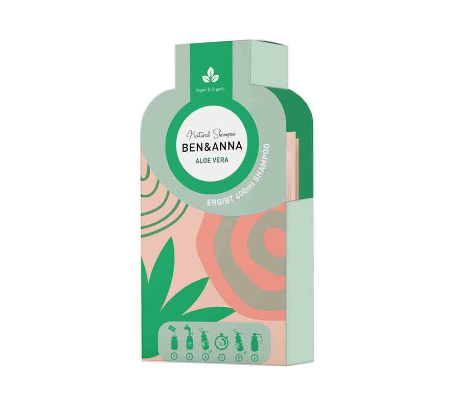 Ben & Anna Šampon v prášku (2×20 g) - Aloe vera