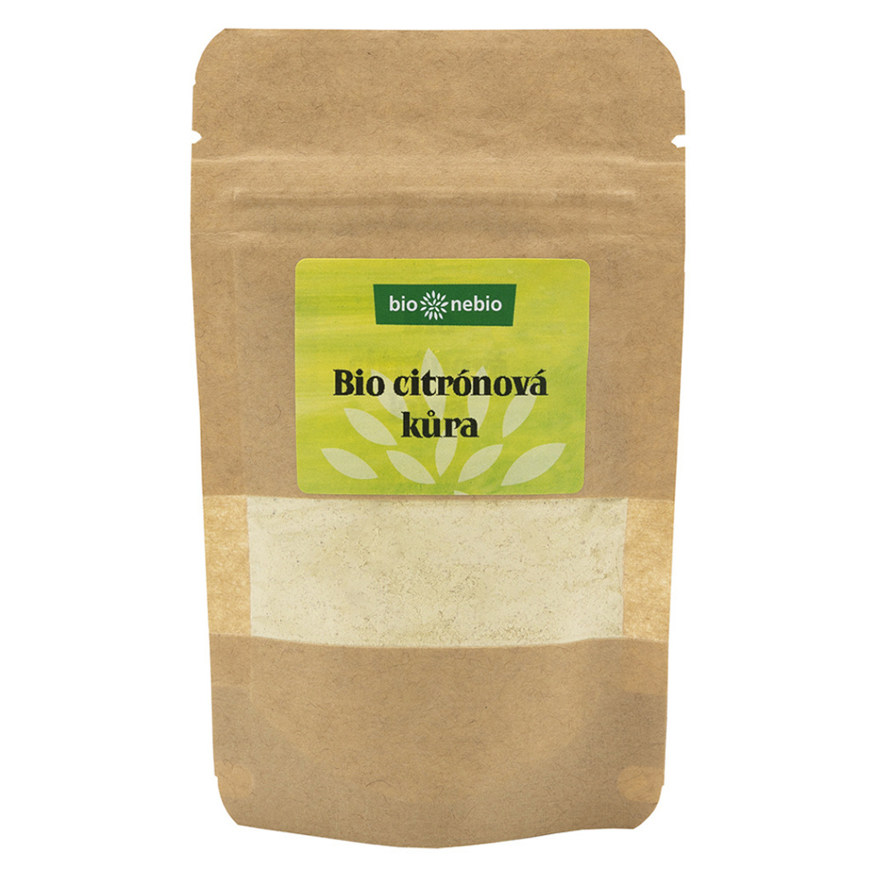 Citrónová kůra strouhaná BIO 30 g