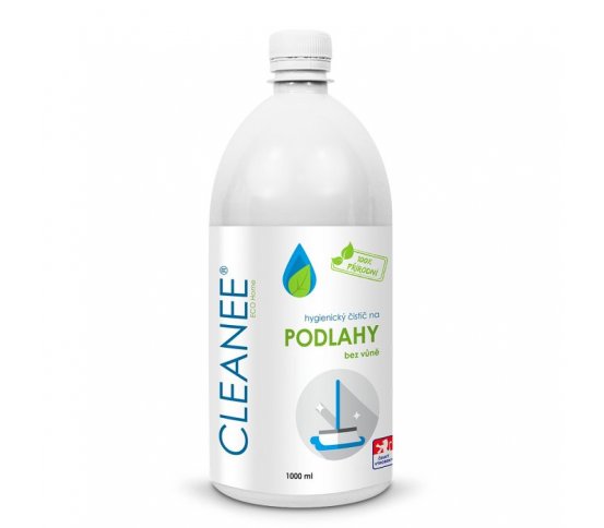 CLEANEE ECO hygienický čistič na PODLAHY bez vůně 1L