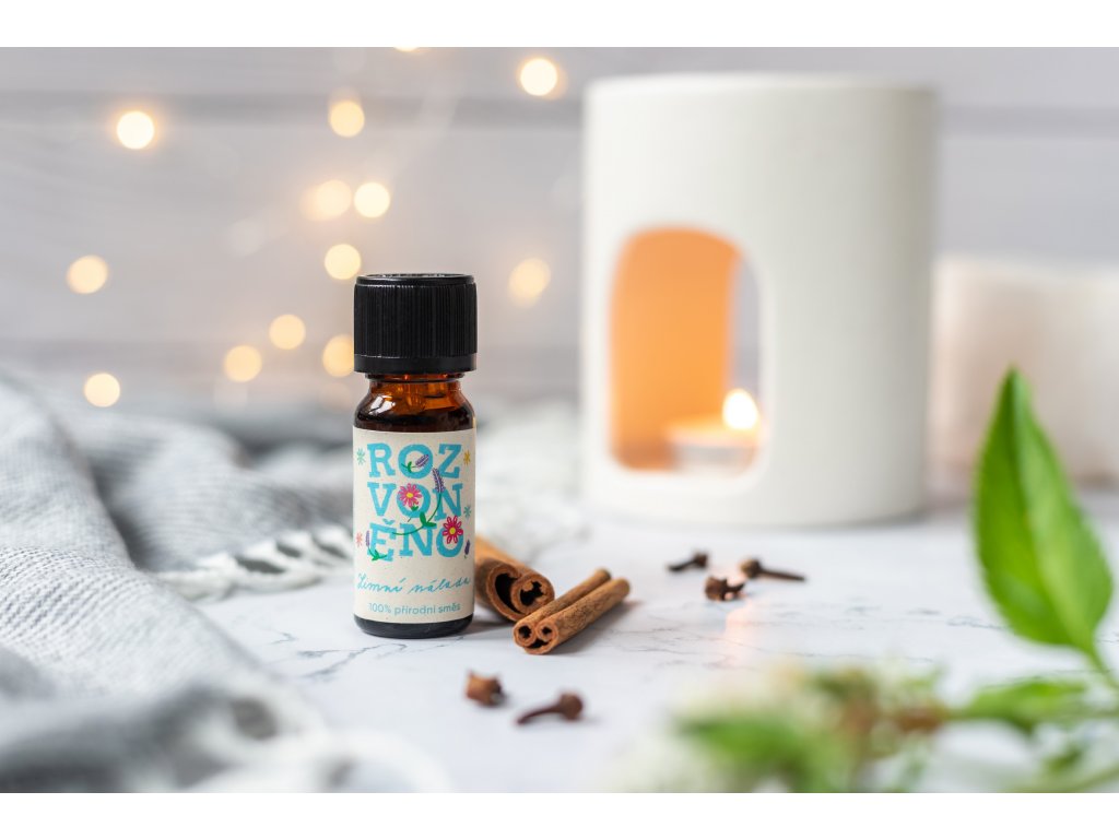 Rozvoněno Směs éterických olejů - ZIMNÍ NÁLADA (10 ml)