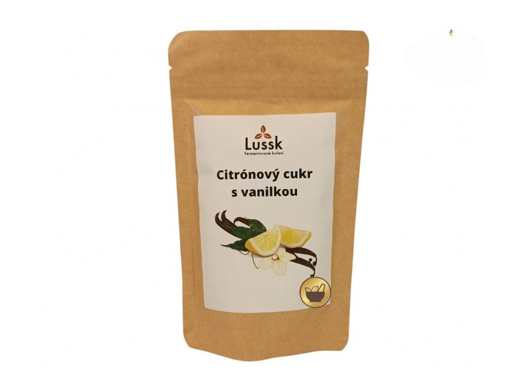 Citrónový cukr s vanilkou, 150 g