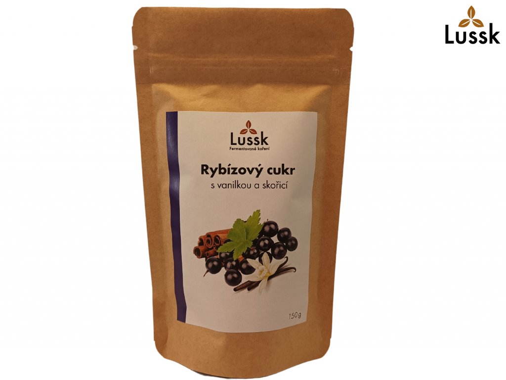 Rybízový cukr s vanilkou skořicí, 150 g