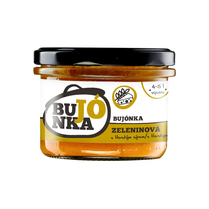 Bujónka zeleninová s horským sýrem, 200 g