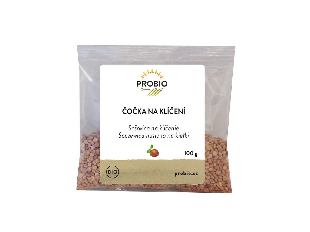 Čočka na klíčení 100 g BIO