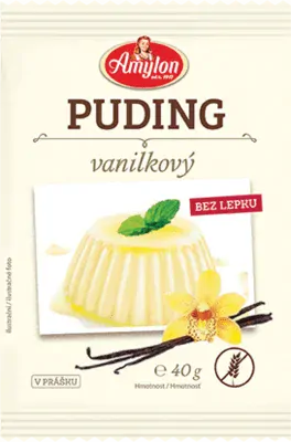 Amylon Puding vanilkový bezlepkový 40 g