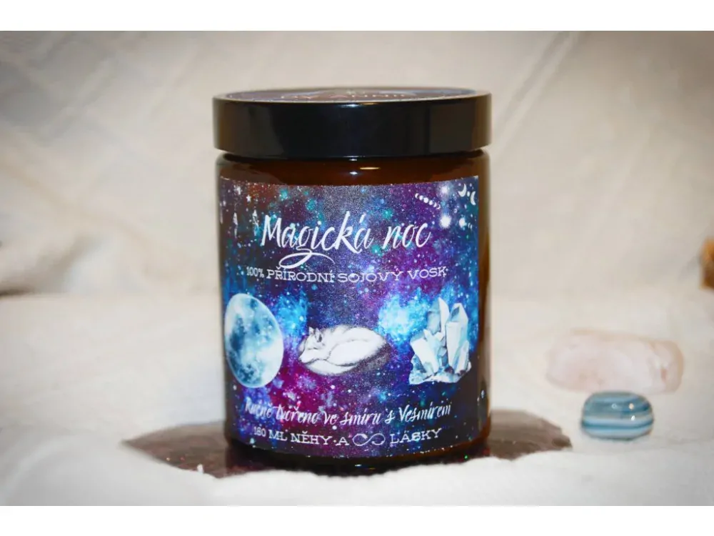 Sójová svíčka Magická noc 180mll
