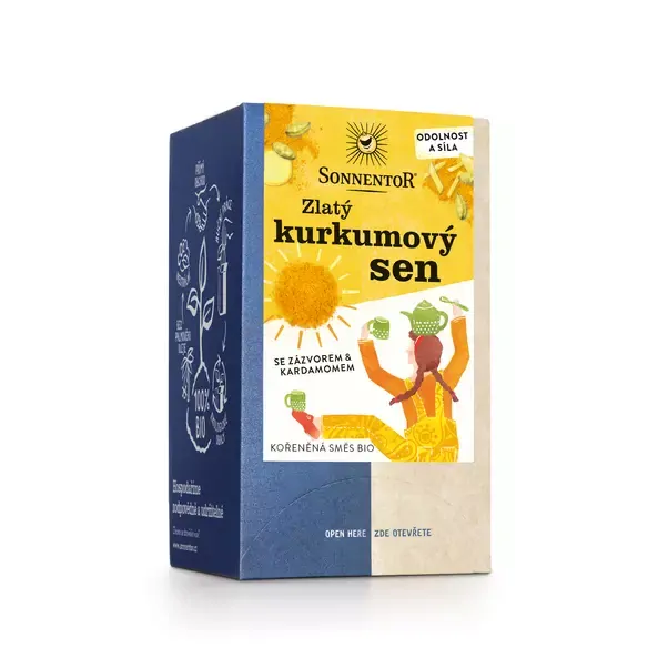 Zlatý kurkumový sen k přípravě nápoje BIO 36 g