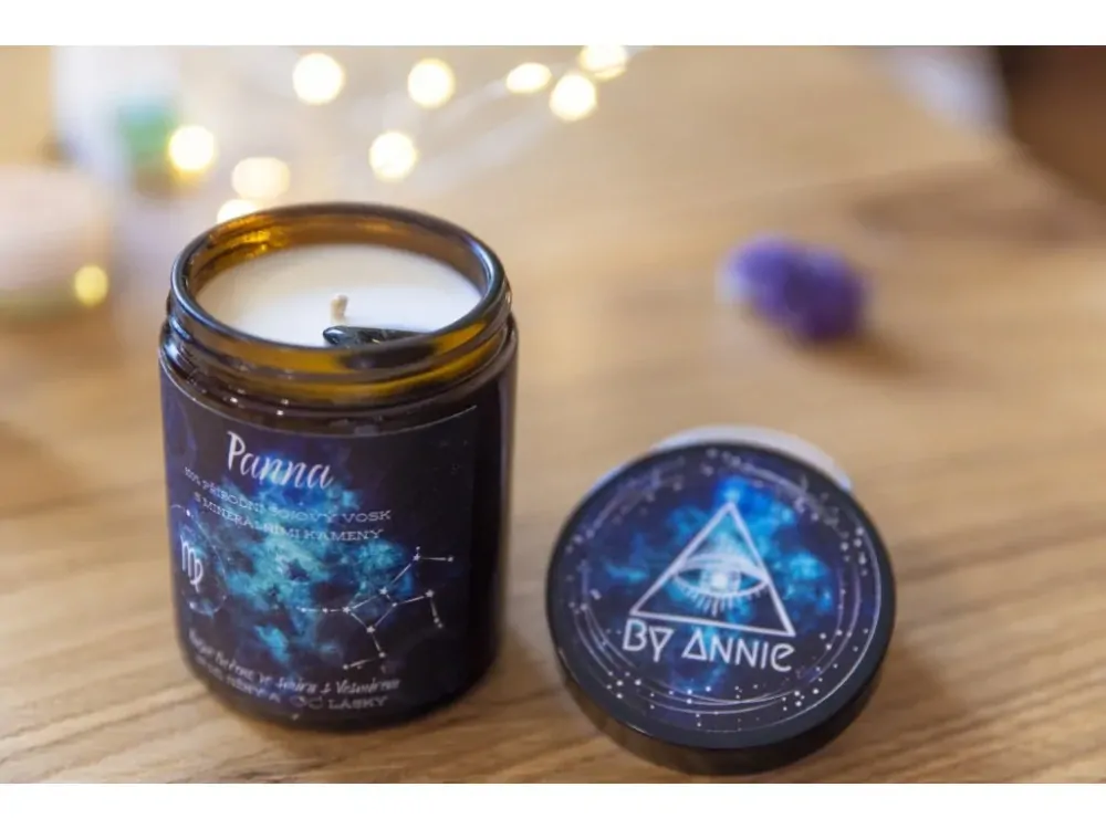 Astrologická sójová svíčka Panna
