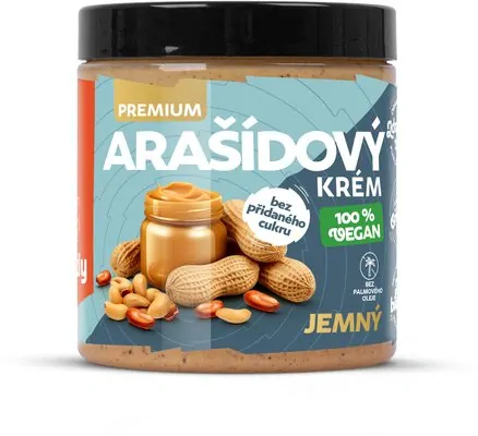 Arašídový krém jemný premium, 250 g