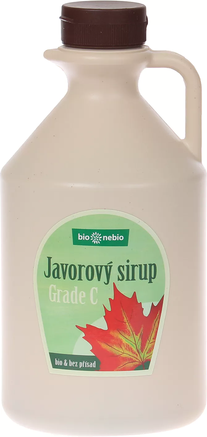 Bio javorový sirup 100% Grade C bio*nebio 1l