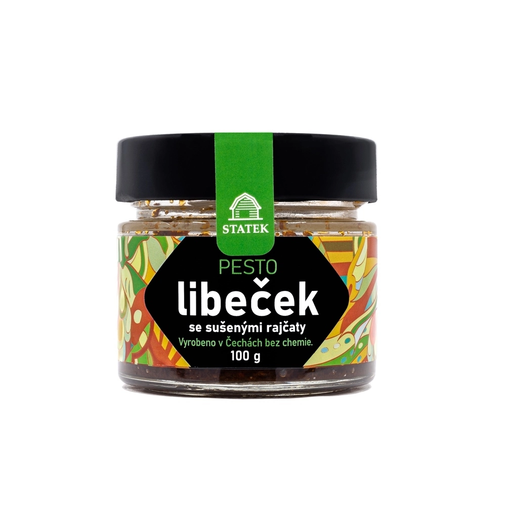 Libečkové pesto se sušenými rajčaty San Marzano, 100 g