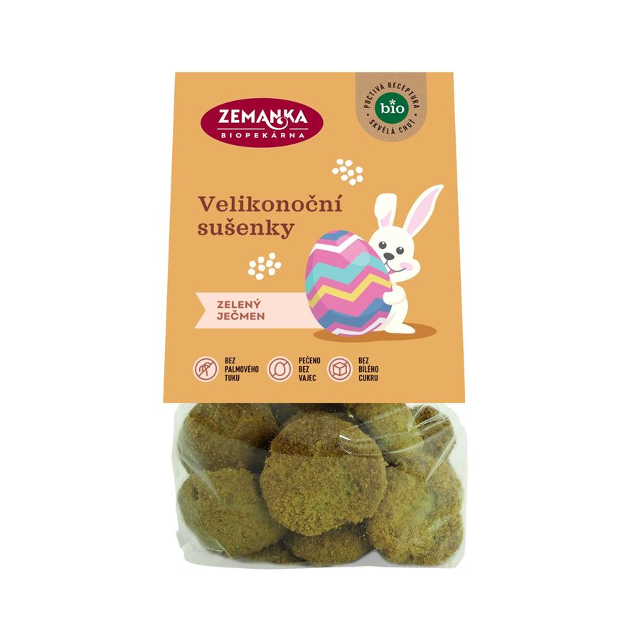 Velikonoční bio sušenky