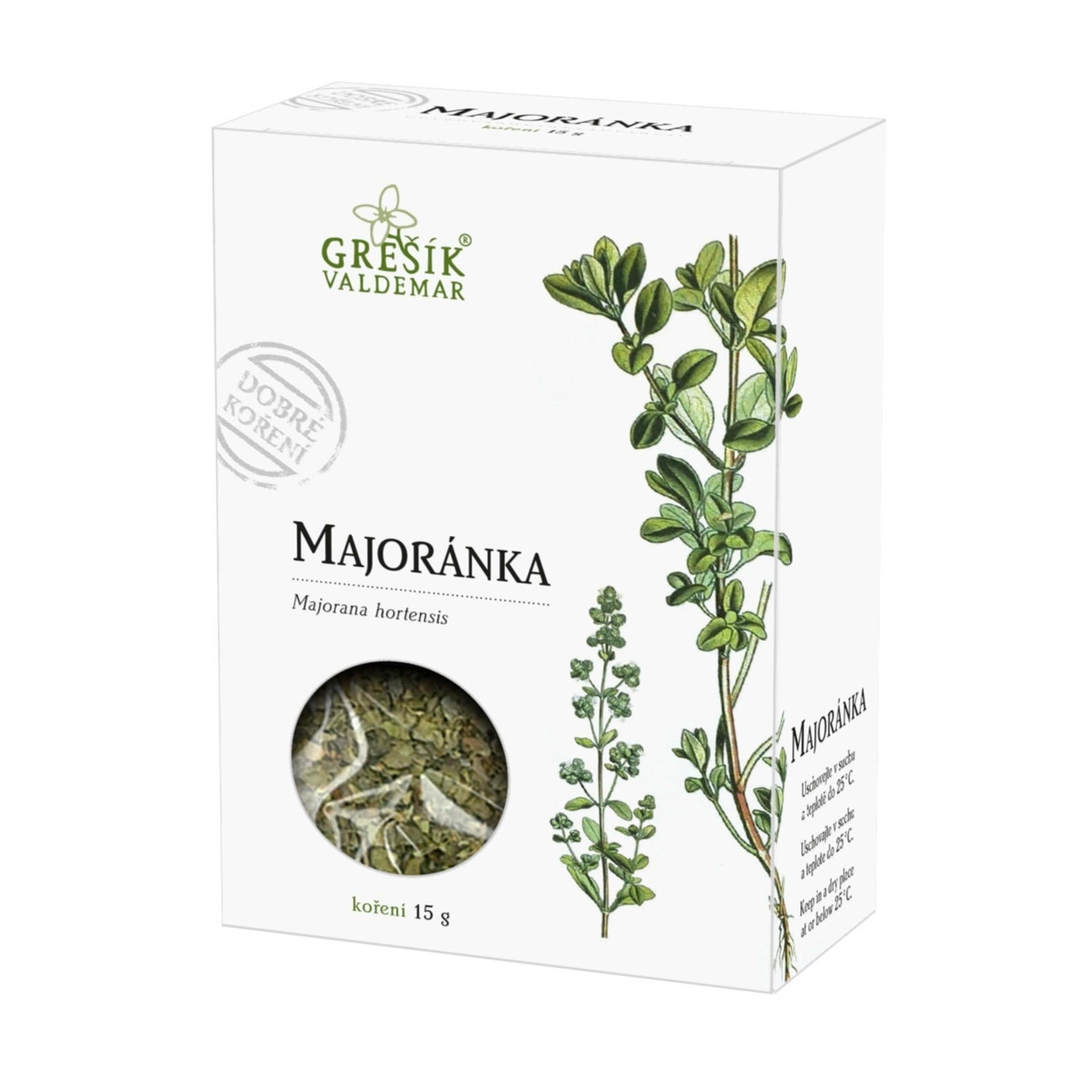 Majoránka 15 g, Grešík