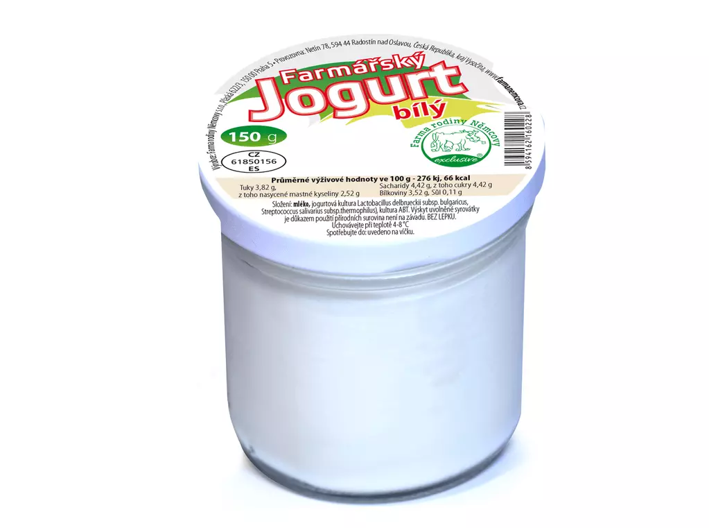 Farmářský jogurt bílý, 150 g