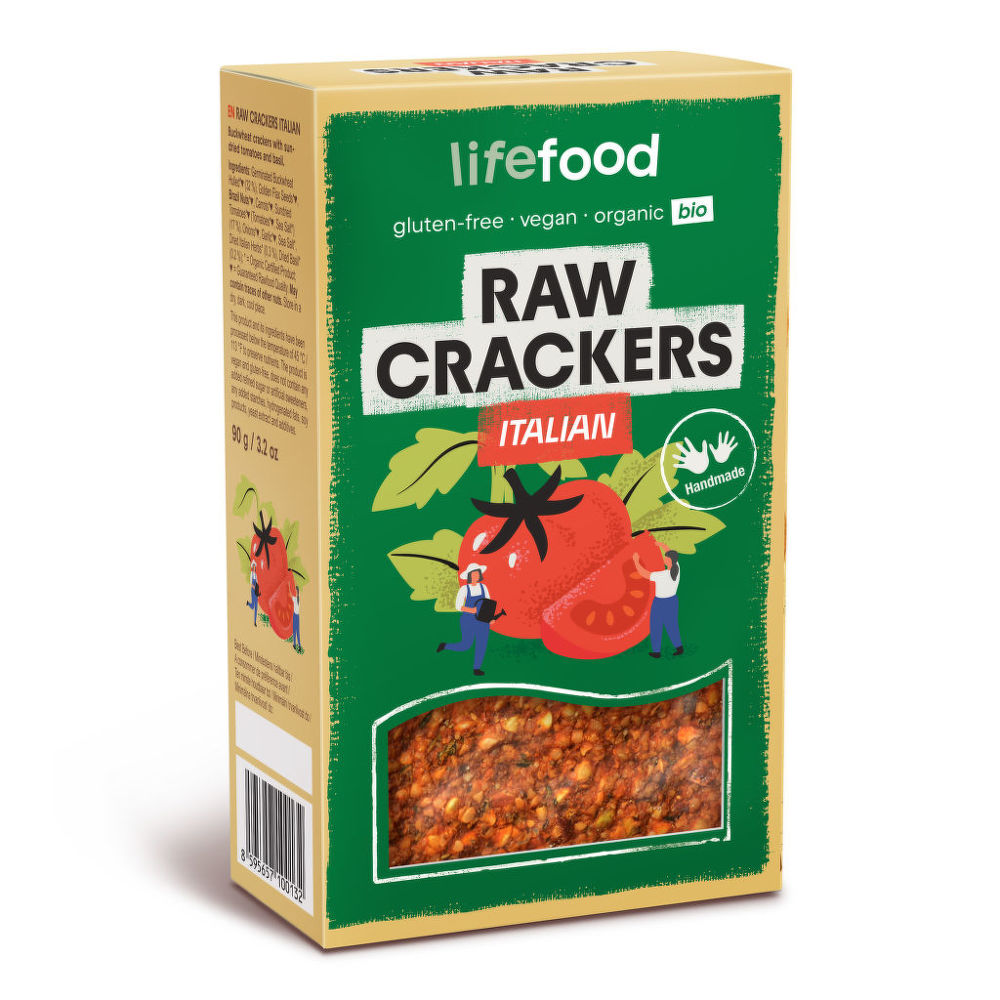 Life krekry italské RAW 90 g BIO LIFEFOOD