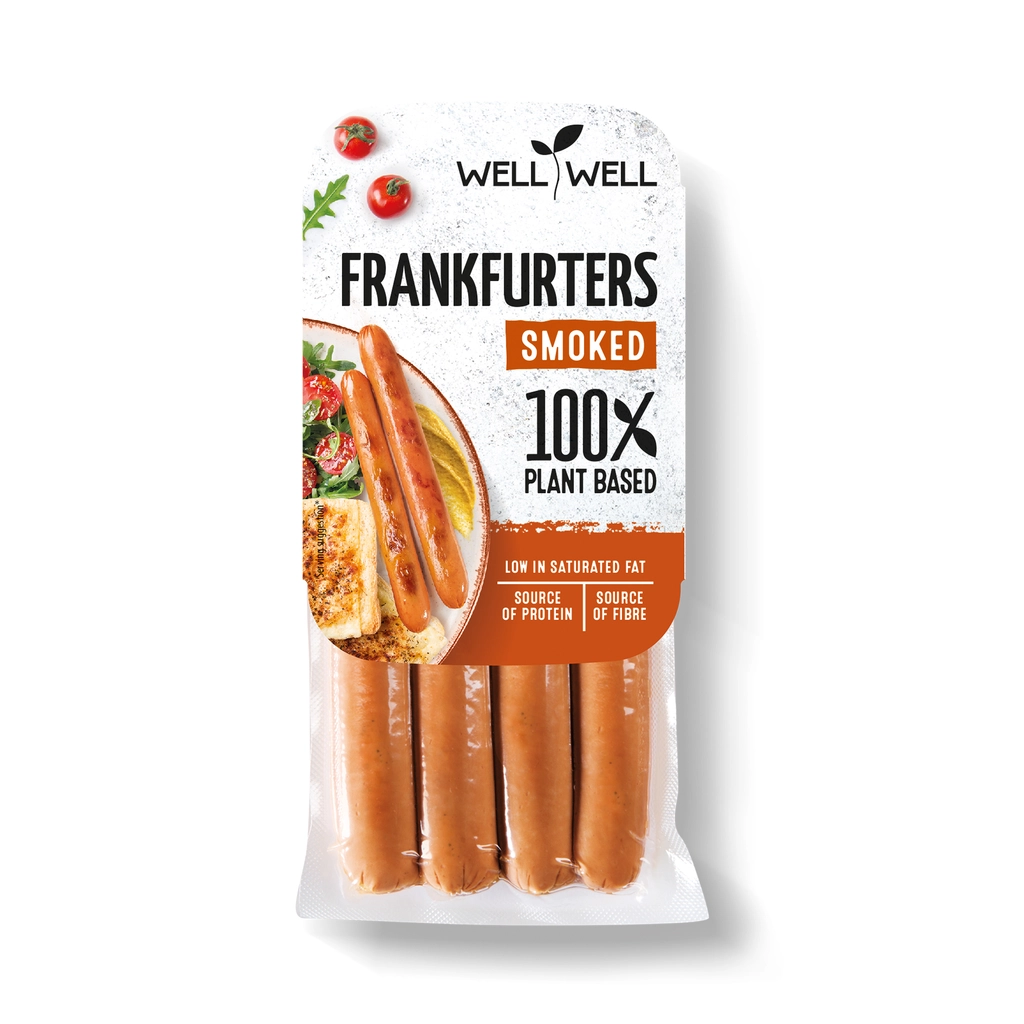Rostlinné párky frankfurtky - uzené, 180 g