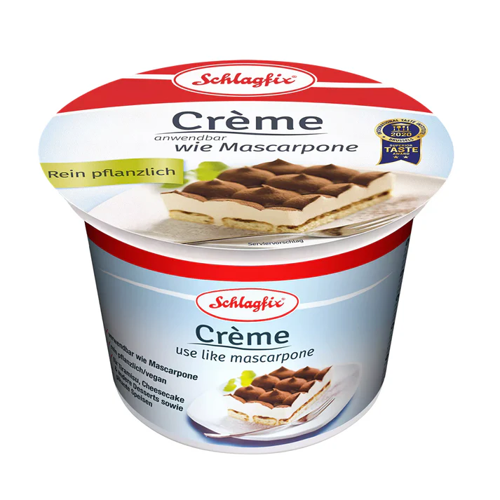 Krém veganský ve stylu mascarpone 250g Schlagfix