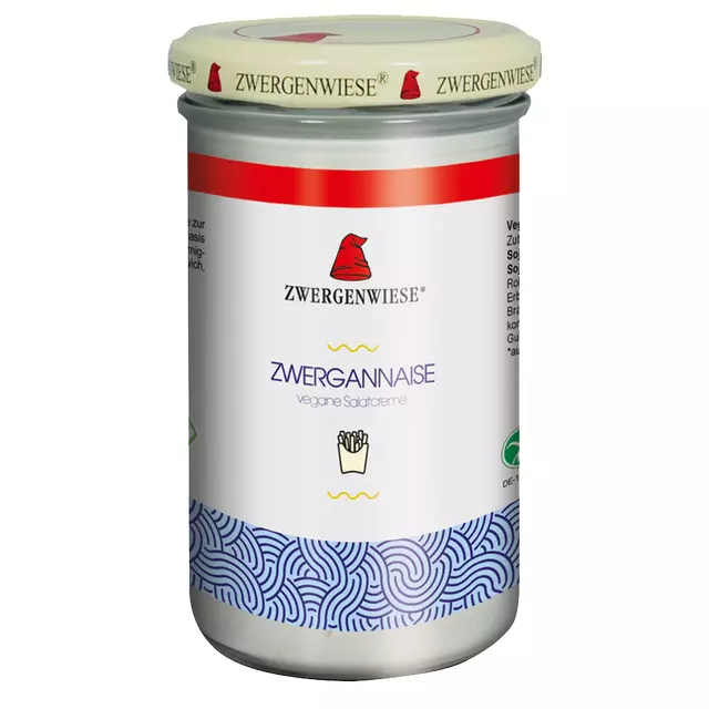 BIO majonéza vegan - Zwergenwiese, 230 ml