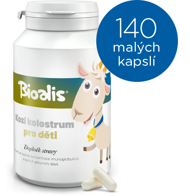 Kozí kolostrum PRO DĚTI