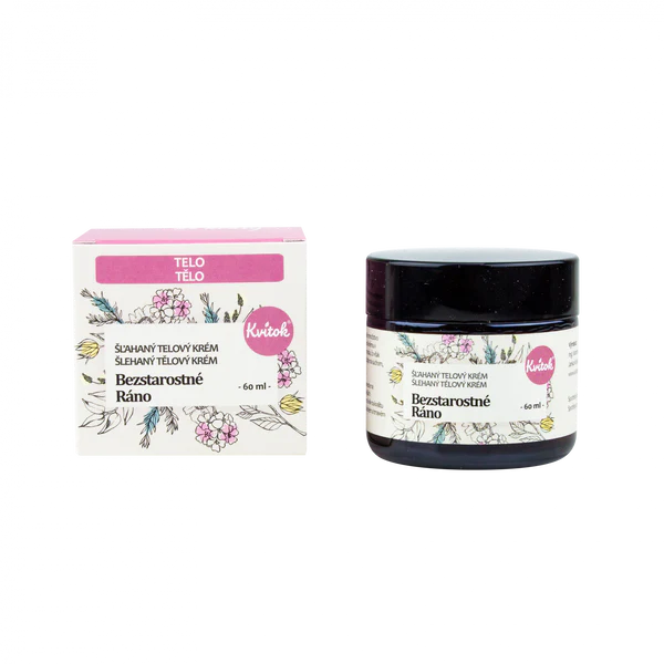 Kvitok Šlehaný tělový krém Bezstarostné ráno (60 ml)