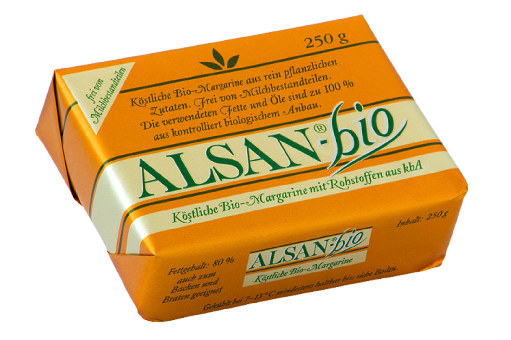 Alsan BIO rostlinný margarín 250g