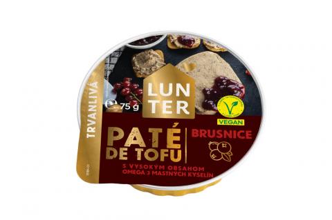 Pomazánka Paté de tofu brusinka 150g trvanlivá