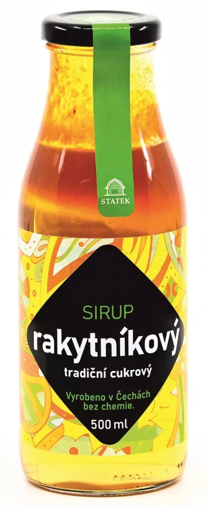 Rakytníkový sirup, 500 ml