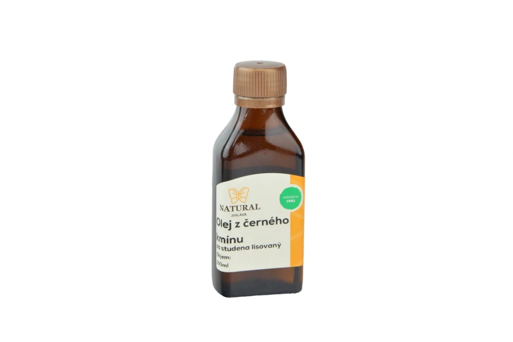 Olej z černého kmínu za studena lisovaný - Natural 100ml