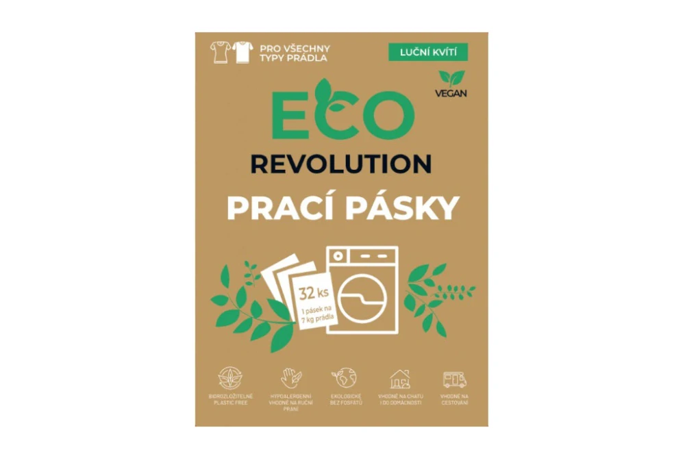 Prací pásky luční kvítí 32 ks - EcoRevolution 48g