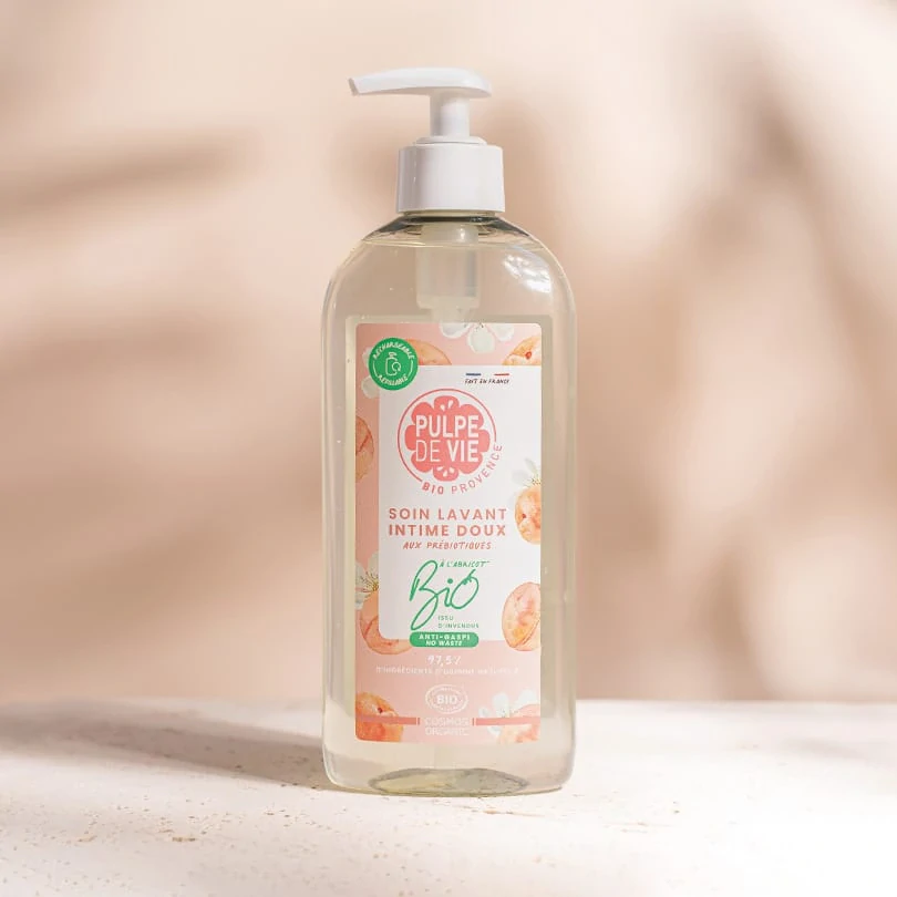 Intimní mycí gel s BIO meruňkou a prebiotiky 400 ml