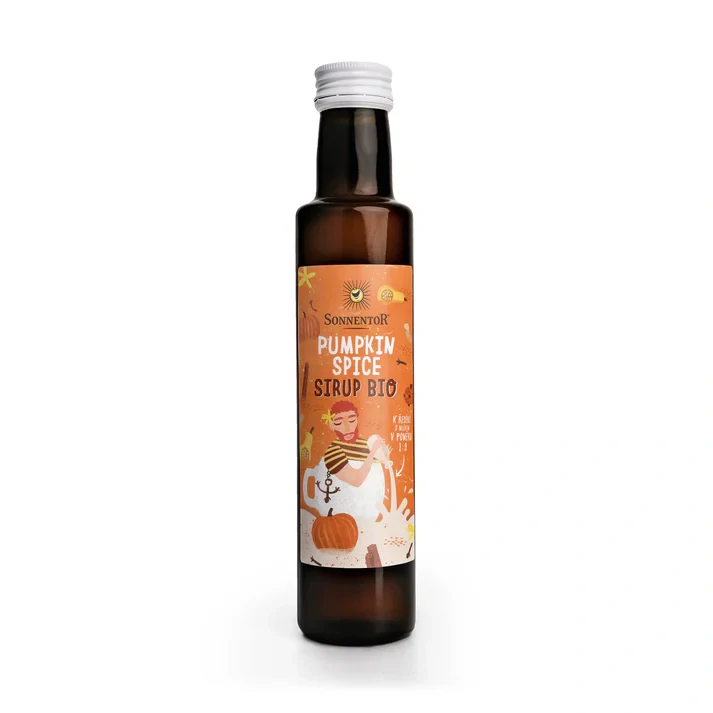 Sirup pumpkin spice 250 ml BIO SONNENTOR