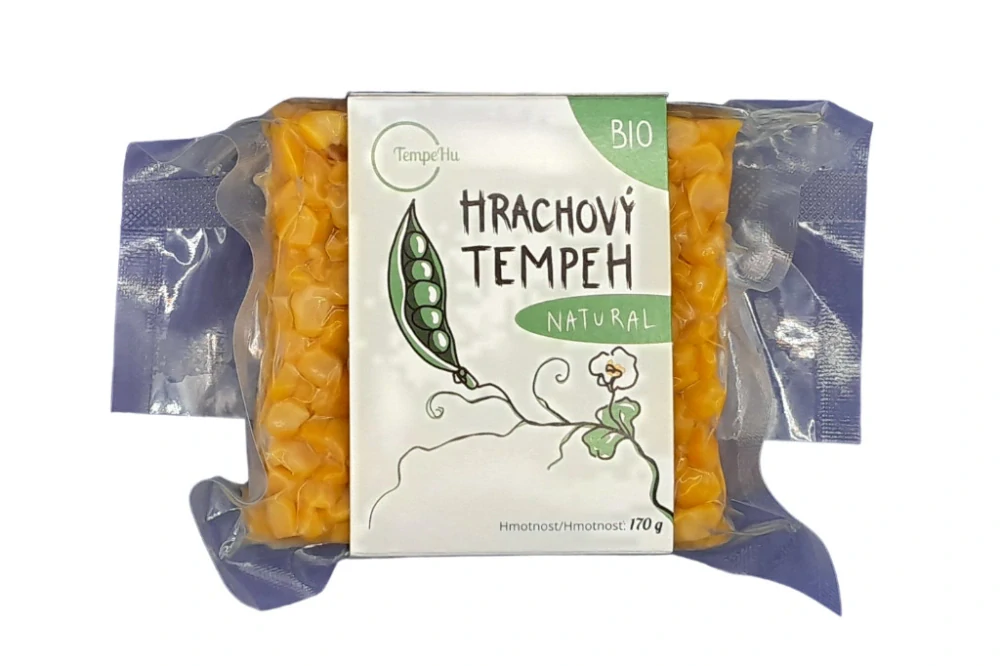 Hrachový tempeh BIO NATURAL - TempeHu 170g